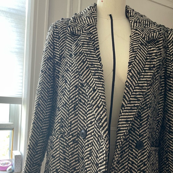 Mango twill wool jacket, size: S - Picture 2 of 12